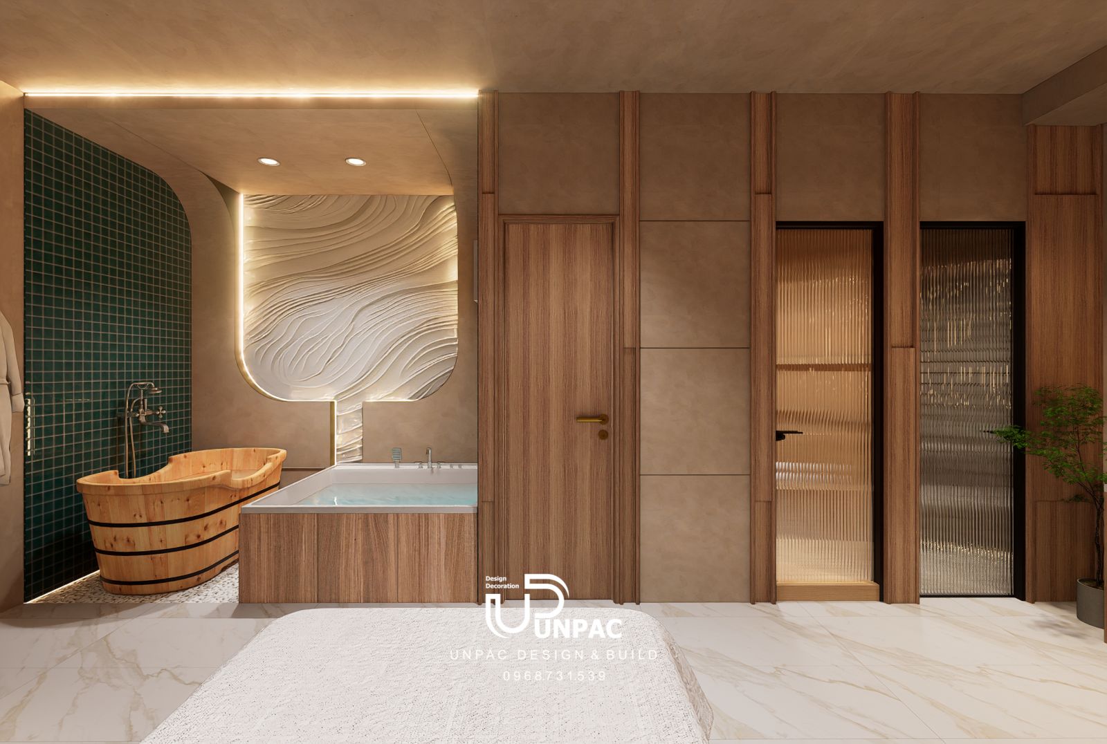 thiết kế nội thất spa