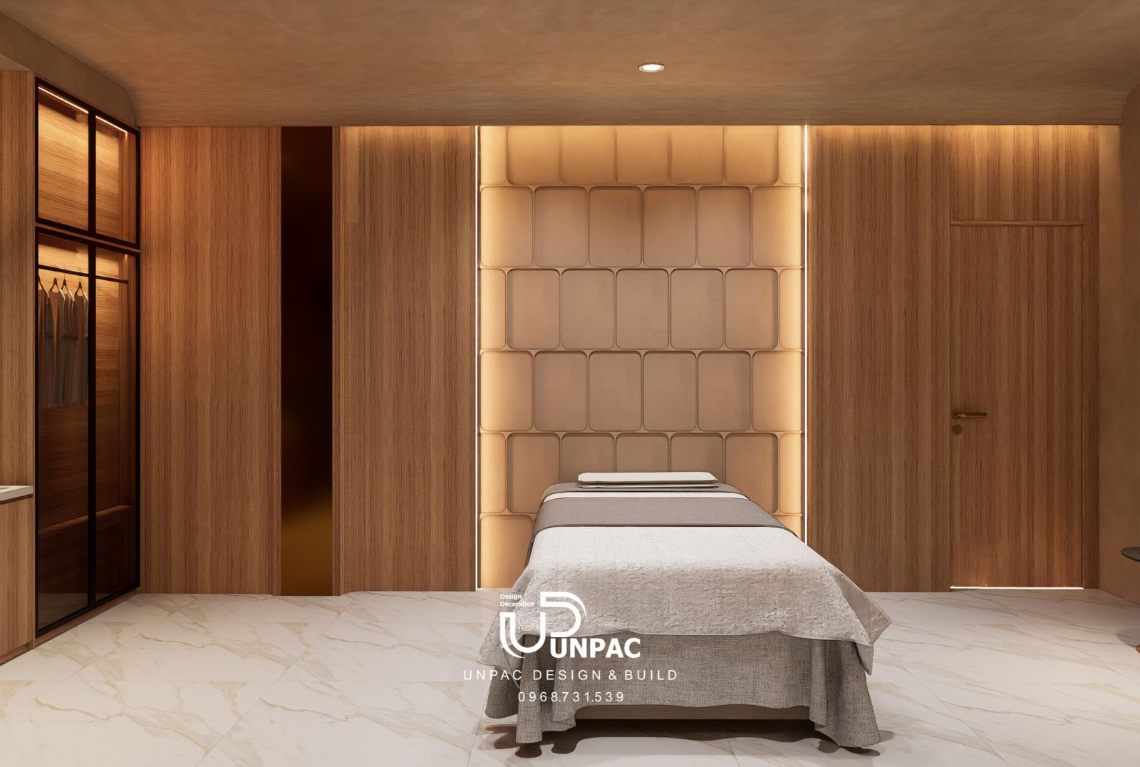 thiết kế nội thất spa