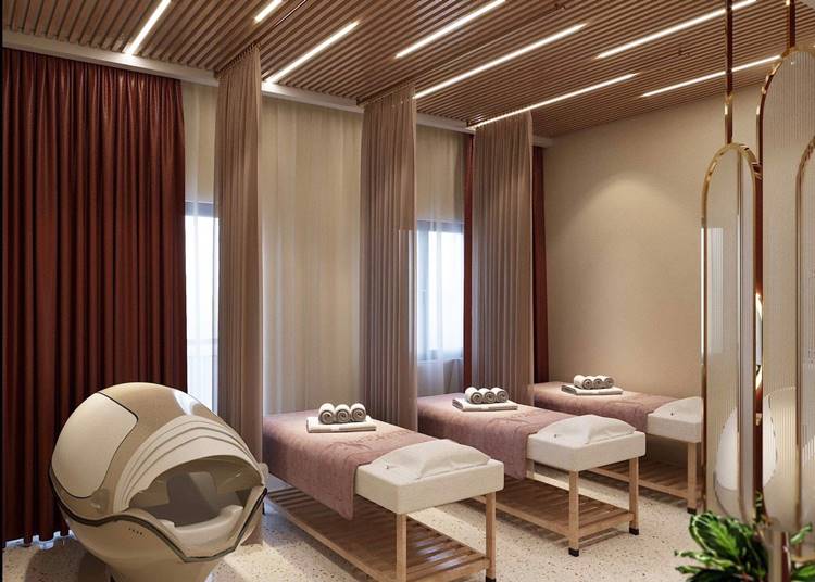 thiết kế nội thất spa