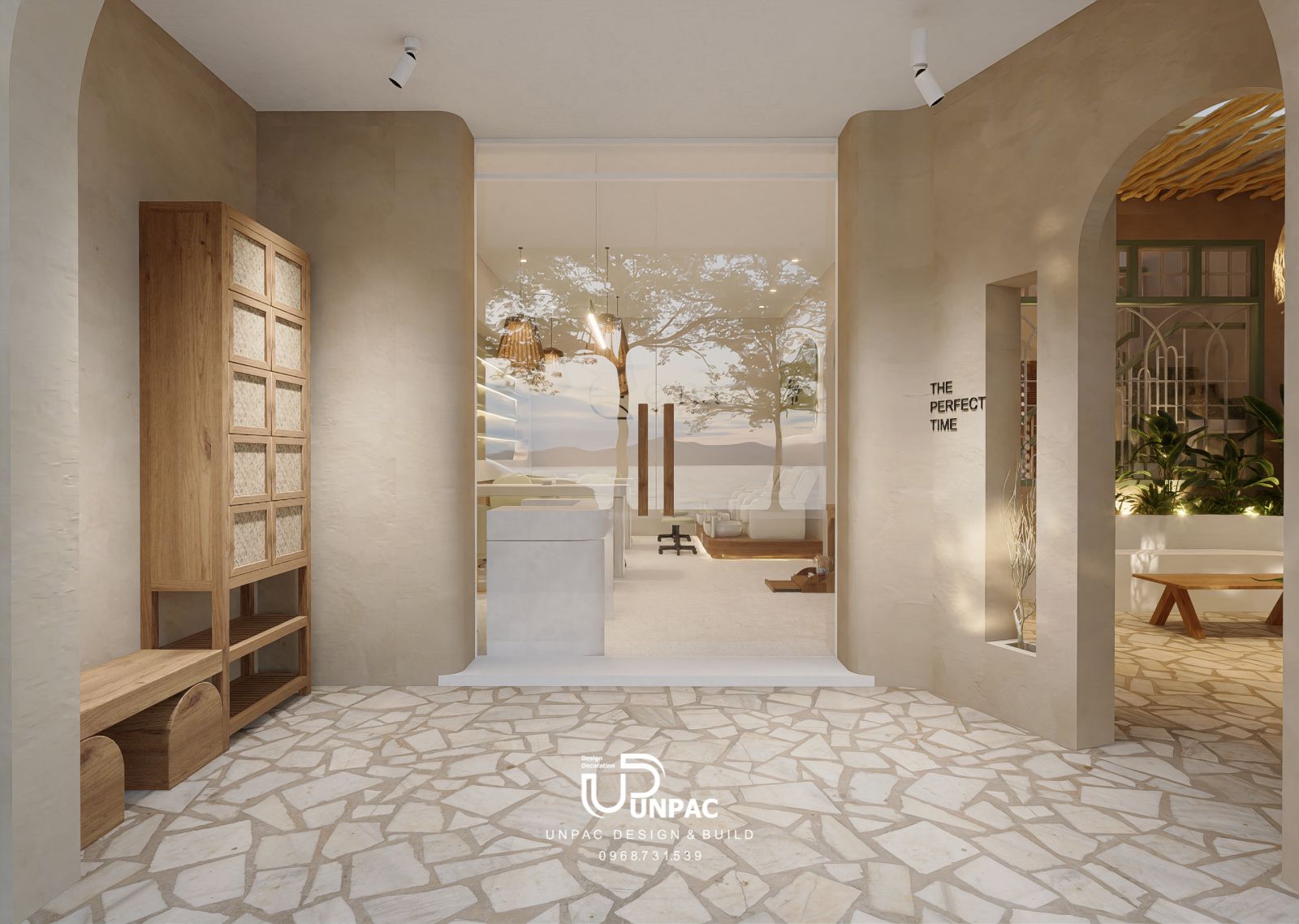 thiết kế thi công spa