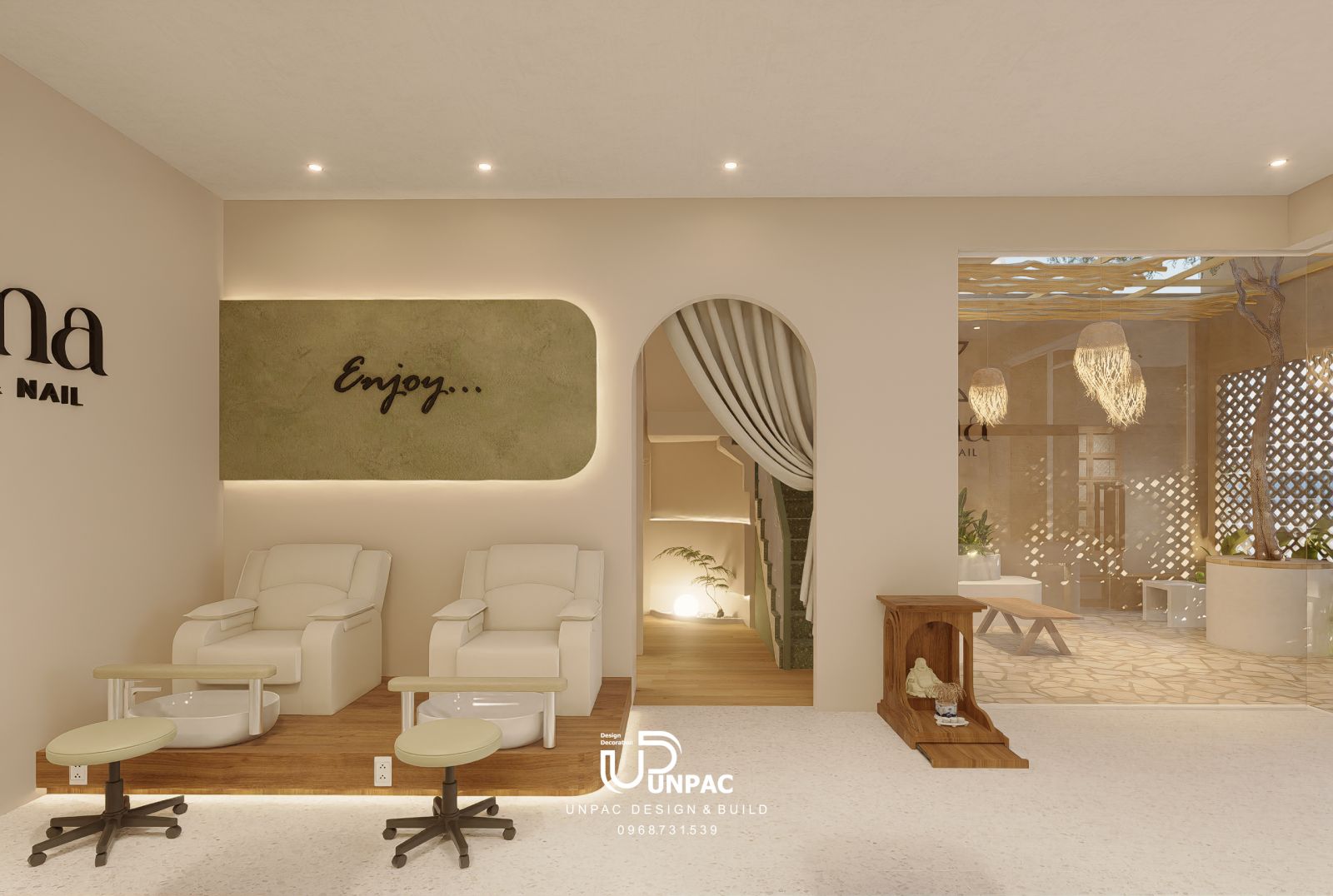 thiết kế thi công spa