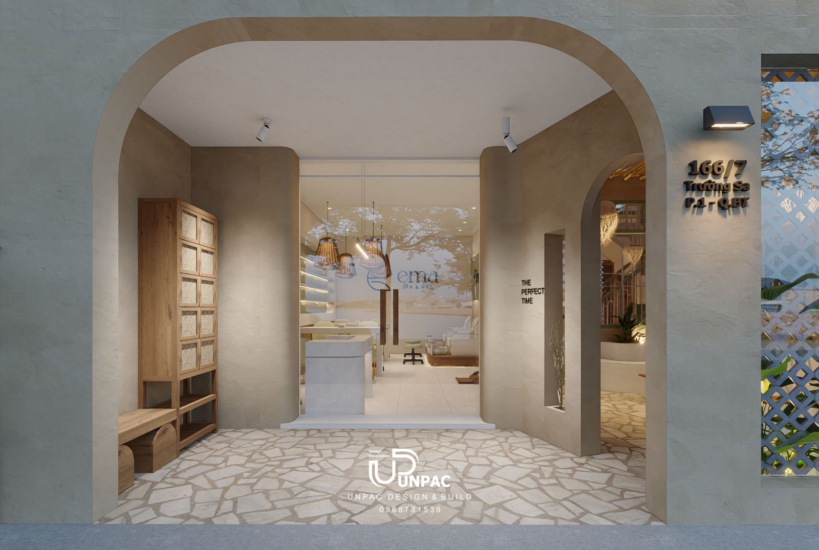 thiết kế thi công spa