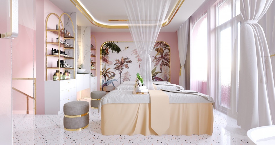 thiết kế thi công spa