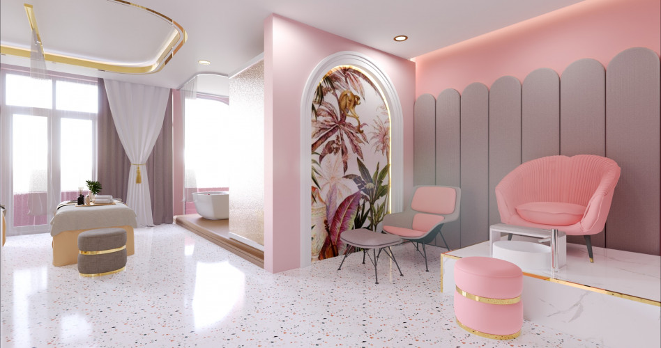 thiết kế thi công spa