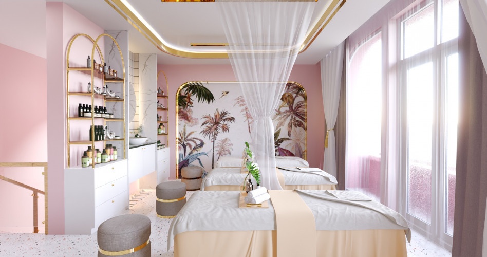 thiết kế thi công spa