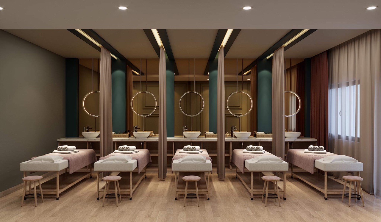 thiết kế thi công nội thất spa