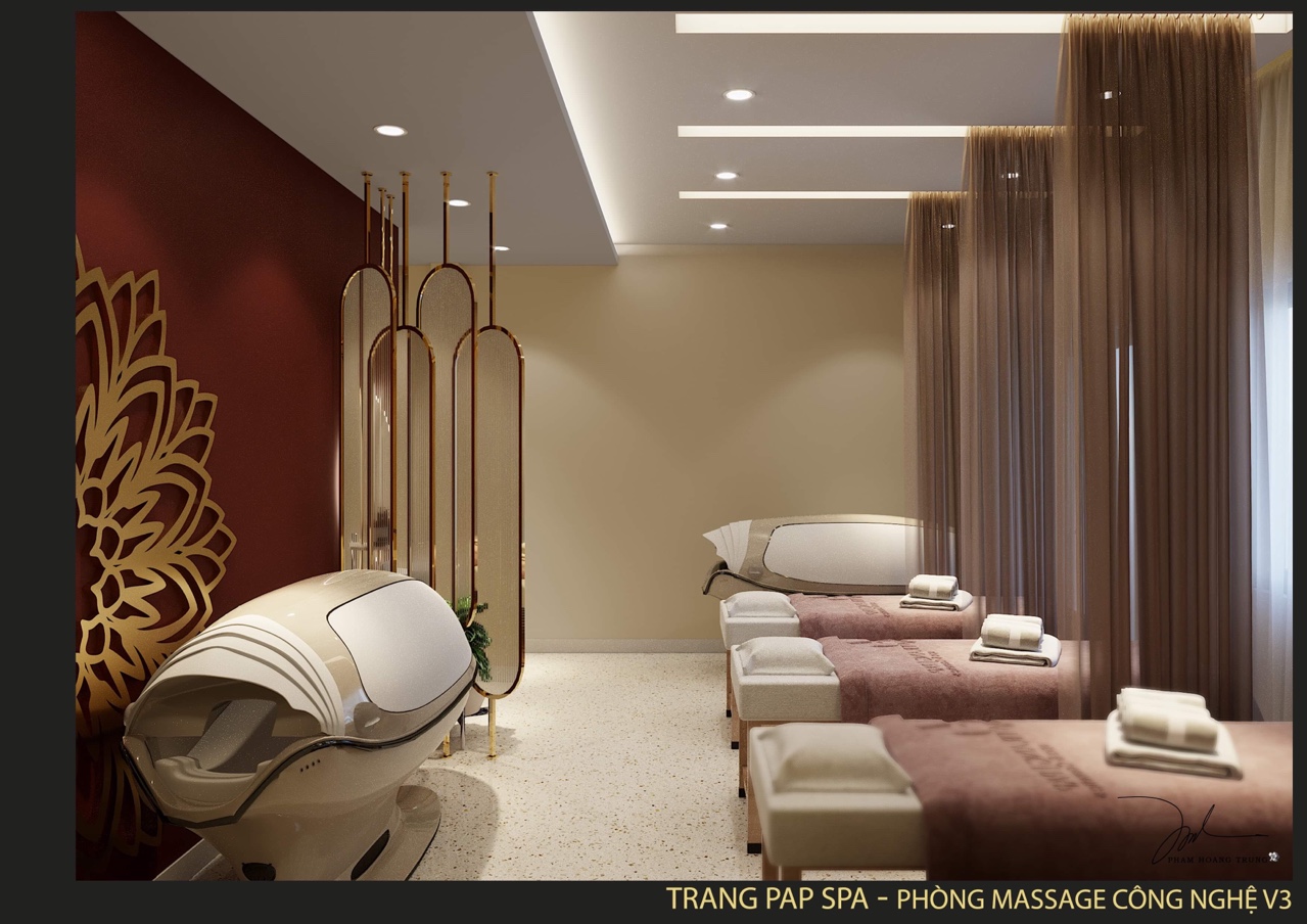 thiết kế thi công nội thất spa