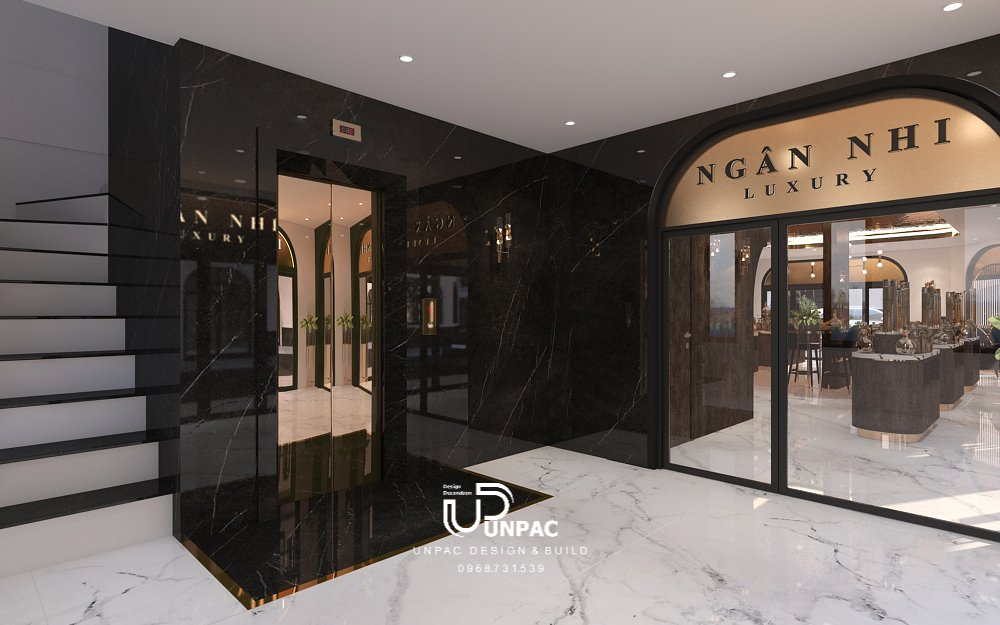 thiết kế thi công shop​ tại Bình Dương