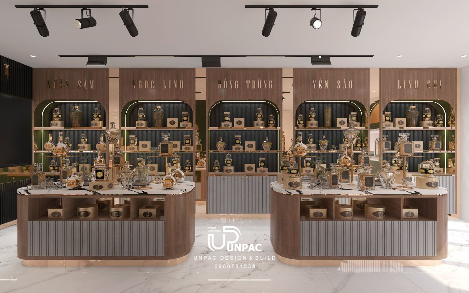 mẫu thiết kế thi công shop đẹp