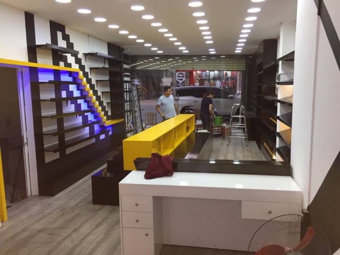 thiết kế nội thất shop tại Thủ Dầu Một