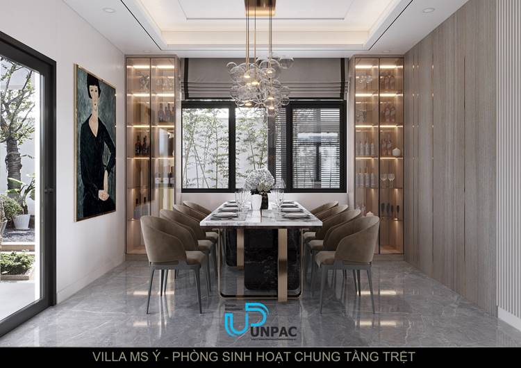 thiết kế nội thất villa tại Bình Phước