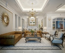 Chuyên thiết kế nội thất biệt thự Bình Dương nhanh chóng tại Nội Thất UNPAC 