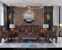 Bật mí những nguyên tắc thiết kế nội thất phòng khách biệt thự