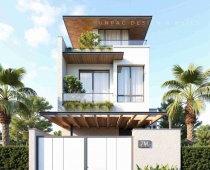 Mẫu nhà phố đẹp 3 tầng 5x20