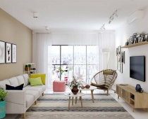 Khám phá cách phối màu giữa tường và đồ nội thất cho không gian sống tuyệt mỹ