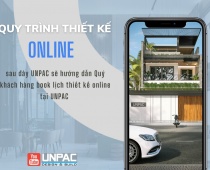 QUY TRÌNH THIẾT KẾ ONLINE TẠI UNPAC