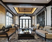 Thiết kế nội thất phòng khách hoàn hảo với những nguyên tắc vàng