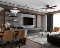 UNPAC là địa chỉ thiết kế nội thất nhà phố giá rẻ Bình Dương uy tín