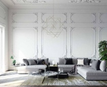 Phong cách thiết kế nội thất nhà phố tân cổ điển sang trọng