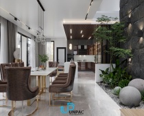 Thiết kế nội thất villa Chơn Thành - Xu hướng của hiện đại