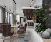 Địa chỉ thiết kế thi công nội thất villa Bình Dương chất lượng cao