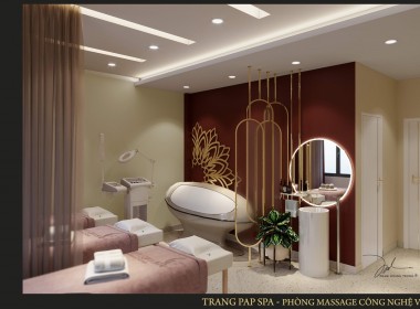THIẾT KẾ THI CÔNG NỘI THẤT SPA