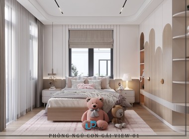 PHÒNG NGỦ CON GÁI MS YẾN 