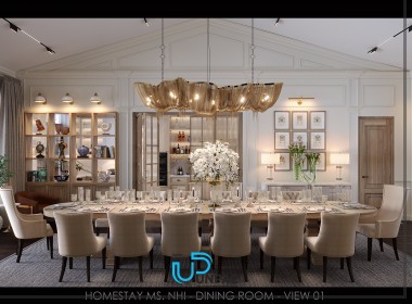 PHÒNG ĂN HOMESTAY MS.NHI