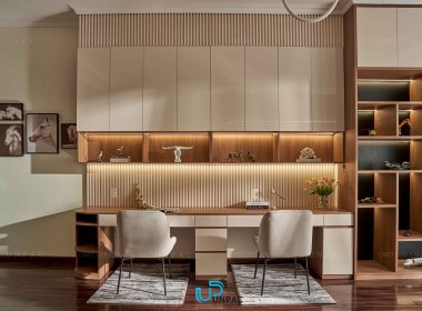 HÌNH CHỤP THỰC TẾ PHÒNG HỌC CON TRAI VILLA BẢO DUY