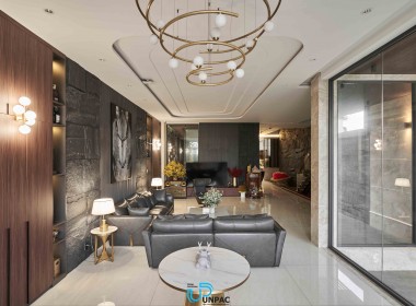 HÌNH CHỤP THỰC TẾ PHÒNG KHACH, BẾP VILLA MR MINH 